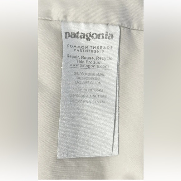 Women’s Patagonia Gray Los Gatos Lobos Full Zip Fleece Jacket Size Small - Picture 6 of 9